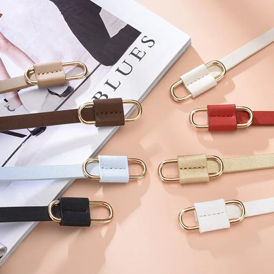 Ultra‑Thin PU Waist Belt
