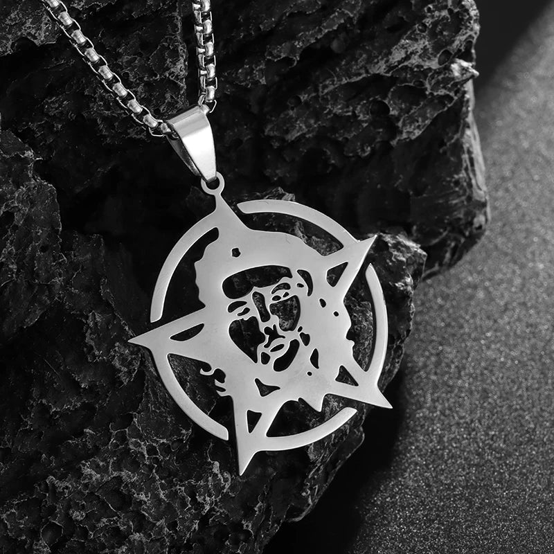 Star of David Heart Pendant
