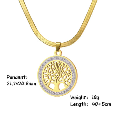 Jewish Tree of Life Necklace
