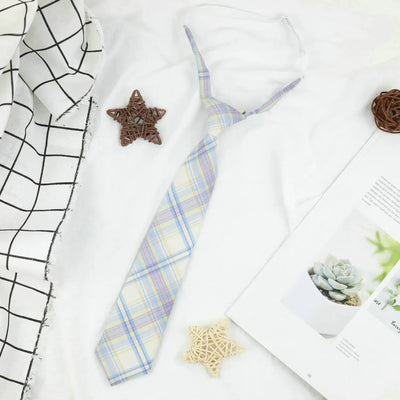 Plaid JK Uniform Tie