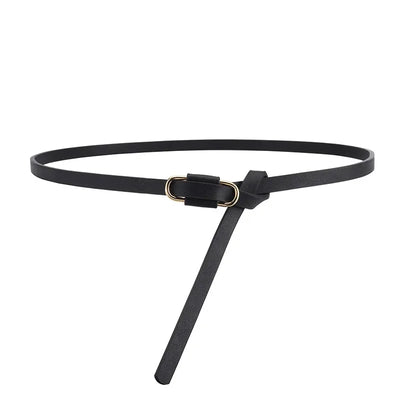 Ultra‑Thin PU Waist Belt