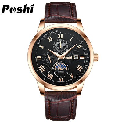 POSHI Swiss Luxury Men's Watch