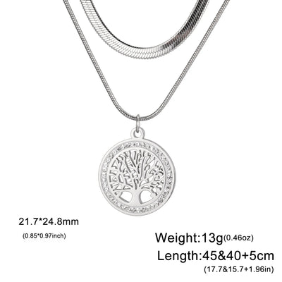 Jewish Tree of Life Necklace